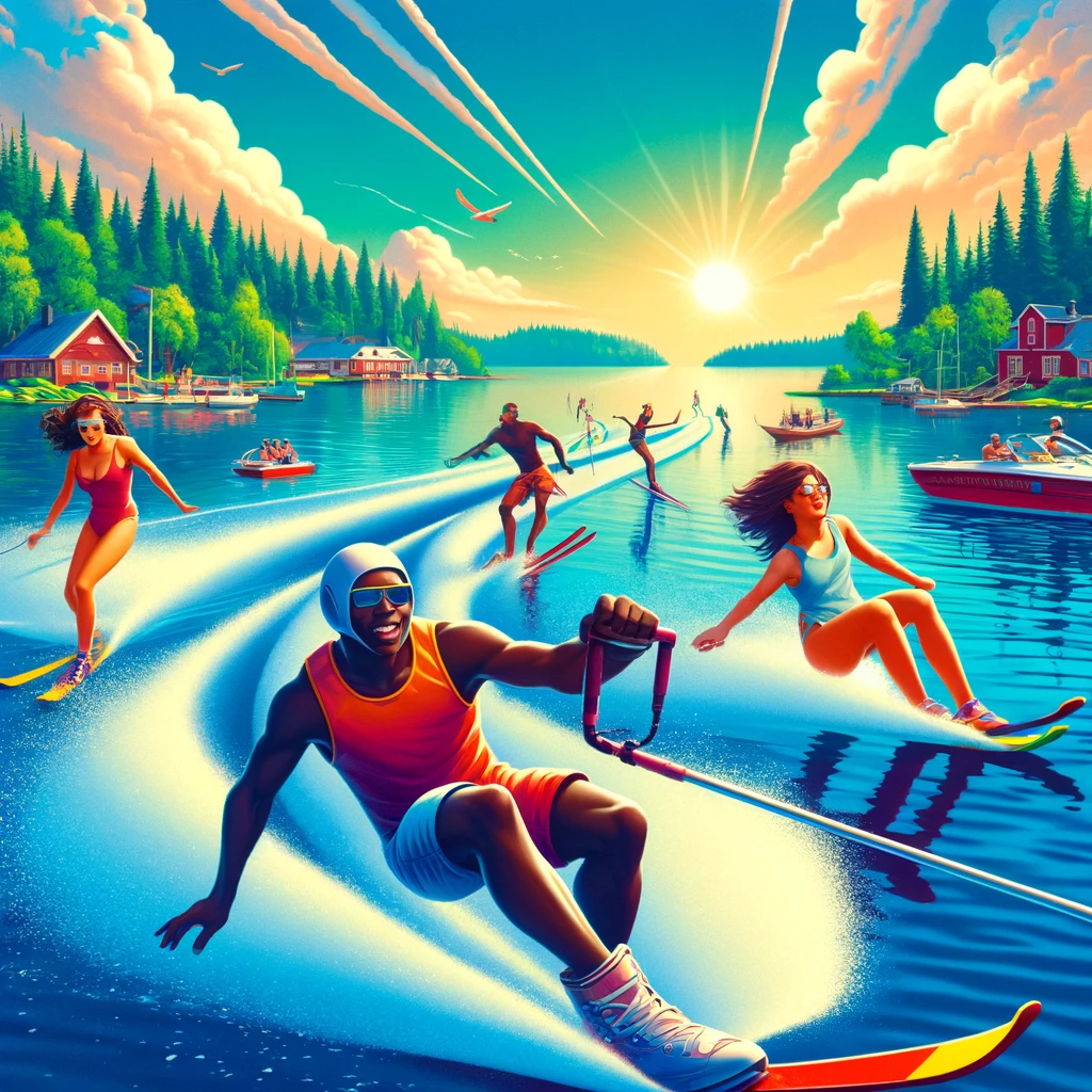 Mach eine Wasserskireise ins Land der tausend Seen nach Finnland